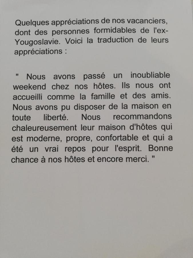 Chez Marlyse-Chambres Et Table D'Hotes Saint-Maurice-sur-Moselle Eksteriør bilde