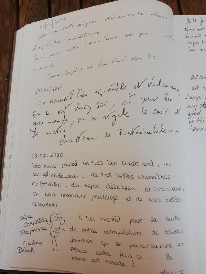 Chez Marlyse-Chambres Et Table D'Hotes Saint-Maurice-sur-Moselle Eksteriør bilde